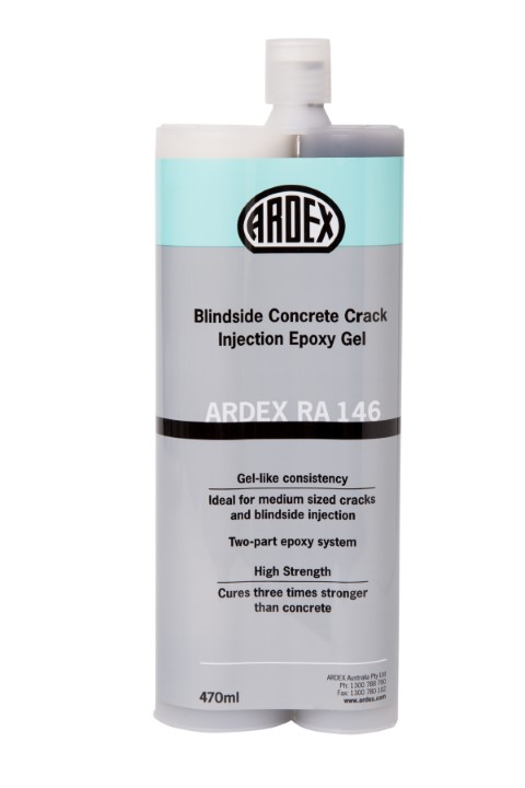 ARDEX RA 470ML 146 BLINDSIDE CONCRETE CRACK INJECTION EPOXY GEL